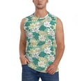 thumbnail image 1 of Balery Lotus Flower1 Camisetas sin mangas para hombre, absorbe la humedad y protege contra el mal olor.-3X-Large, 1 of 7
