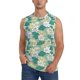 thumbnail image 1 of Balery Lotus Flower1 Camisetas sin mangas para hombre, absorbe la humedad y protege contra el mal olor.-Small, 1 of 7