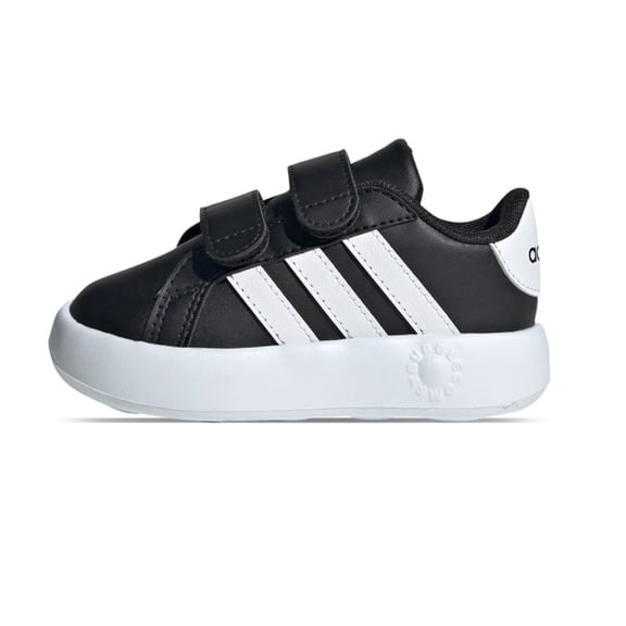 TENIS CASUAL ADIDAS GRAND COURT 2.0 CF I NEGRO ID5272 PARA BEBÉ UNISEX  16 CM
