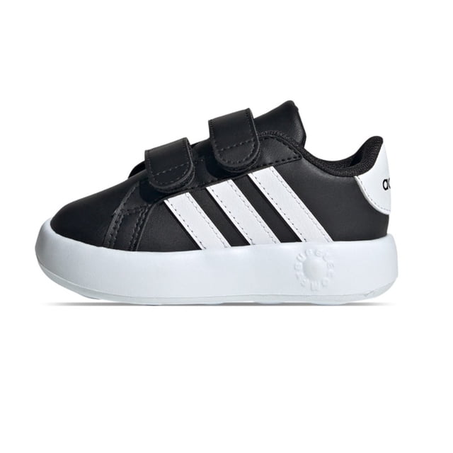 TENIS CASUAL ADIDAS GRAND COURT 2.0 CF I NEGRO ID5272 PARA BEBÉ UNISEX 13 CM
