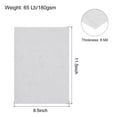 thumbnail image 2 of 50Pcs Leather Texture Paper Binding Covers, Binding Presentation Covers, 8.5x11.5 Inches, 8 Mil 65 Lb, Bright White, 2 of 7