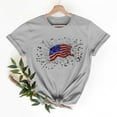 thumbnail image 2 of VerPetridure Patriotic Shirts for Women American Flag Shirt 4th of July Short Sleeve Crew Neck Graphic Tee USA Star Stripes Tops, 2 of 7