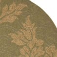 thumbnail image 2 of Transitional Rug - Courtyard Polypropylene -Green/Natural-Color:Green/Natural,Design:Transitional,Shape:Round,Size:6' 7''L x 6' 7''W, 2 of 2