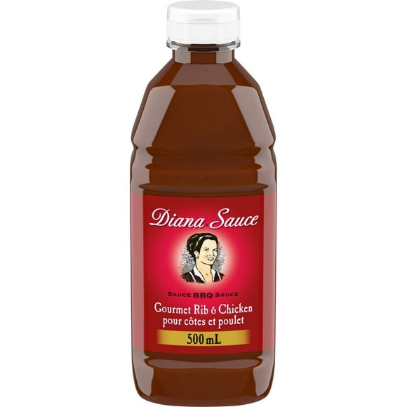 Sauce barbecue Diana Côtes et poulet 500mL