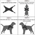 thumbnail image 5 of Pet Dog Adjustable Reflective Chest Harness For Small Medium Large Dogs Anti Pull Strong String, 5 of 5