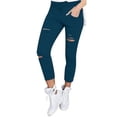 thumbnail image 3 of New Ripped Jeans for Women Women Big Size Ripped Trousers Stretch Pencil Pants Leggings Women Jeans Woman Jeans, 3 of 6