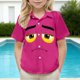 thumbnail image 5 of Las Niñas Serán Niñas Bruja Camisa Linda Impresión con Bolsillo Camisa de Manga Corta Casual para los Niños Camisa de Vestido de Manga Corta, 5 of 8