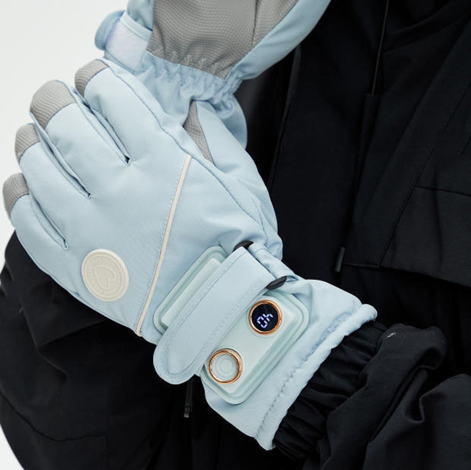 Rechargeable Heated Gloves – Adjustable 3-Heat Winter Gloves for Skiing, Motorcycle & Outdoor Work, Touchscreen Compatible (Men/Women)