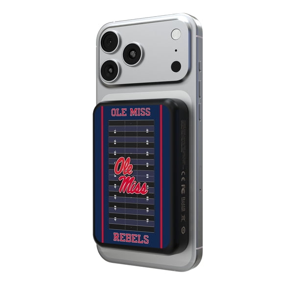 Ole Miss Rebels Field Wireless Power Bank