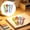 X, variant on Clearance Under $1, 1 Pack 4-in-1 Multicolor Ballpoint Pen, Cute Dinosaur Topper Shuttle Pen for Fun Note-Taking and Party Favors, 12cm(O)