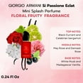 thumbnail image 6 of Armani Si by Giorgio Armani Perfume Gift Set for Women Mini Splash 0.24 oz, 6 of 9