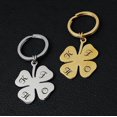 thumbnail image 5 of Girls Best Friends Clover Keyring Unisex Silver colored, 5 of 5