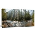 thumbnail image 4 of Designart - Mountain River Panorama - Large landscape Canvas Art Print, 4 of 4
