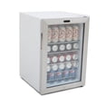 thumbnail image 1 of Whynter Beverage Refrigerator With Lock - Stainless Steel 90 Can Capacity, 1 of 1