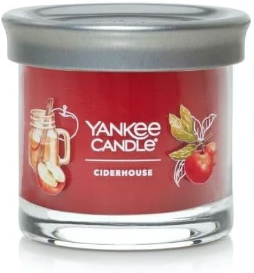 Yankee Candle Small Tumbler Ciderhouse Scented Single Wick Candle, Over 20 Hours of Burn Time, 4.3 Ounce (Pack of 2)