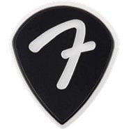 Fender 551 F Grip Picks - Black 3-pack