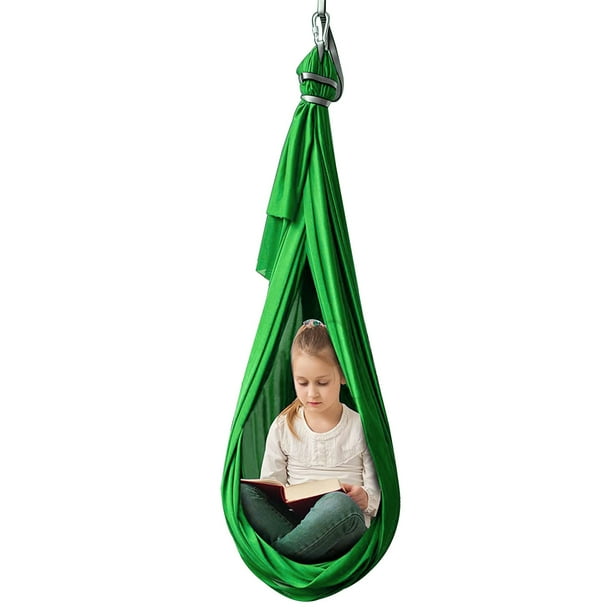 Adecuado para multiples escenarios Columpio elastico para ninos Entrenamiento sensorial Aliviar Columpio interior Hamaca Columpio Walmart en linea