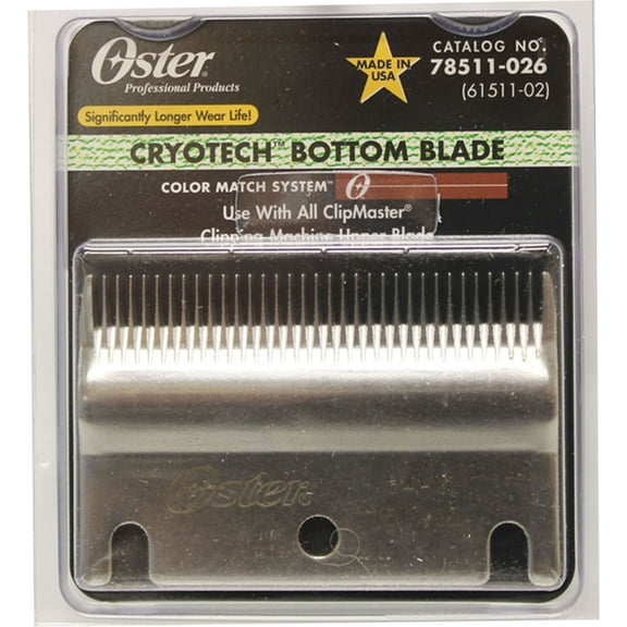 Oster Corporation-Clipmaster Bottom Blade- Silver