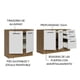 thumbnail image 4 of Gabinete Bajo Cocina Madesa Agata 200cm Con Tarja MB, 4 of 5