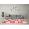 thumbnail image 3 of Ahgly Company Indoor Rectangle Abstract Red Contemporary Area Rugs, 7' x 10', 3 of 4