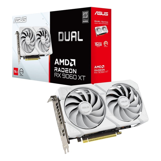 Tarjeta gráfica ASUS Dual Radeon™ RX 9060 XT 16 GB GDDR6