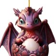 thumbnail image 4 of Likrtyny 4 Uds. Dragón Dragón Navidad Recuerdos Fiesta, 4 of 9