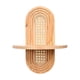 thumbnail image 3 of Estante de madera con arco para decoración del hogar, estante colgante artístico bohemio para pared, estante flotante para Color de la madera, 3 of 9