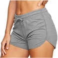 thumbnail image 1 of Diconna Athletic Dolphin Shorts Solid Color with Drawstring Pockets, 1 of 9