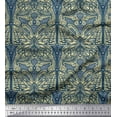 thumbnail image 1 of Soimoi Velvet Fabric Dot & Artistic Butterfly Print Fabric by Yard 58 Inch Wide, 1 of 3