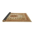thumbnail image 2 of Ahgly Company Indoor Round Medallion Brown Traditional Area Rugs, 5' Round, 2 of 4