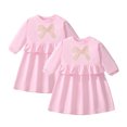 thumbnail image 3 of MXIEZI Baby Toddler Girls Long Sleeve Tutu Dress Kids Clothes Party Gifts Outfits 2-7T, 3 of 10