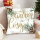thumbnail image 5 of Funda de almohada navideña con decoración de árbol de Navidad, decoración impresa, funda de almohada navideña, funda de almohada de felpa, 5 of 6