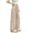 Khaki, variant on PBFRDSJ Y2K Striped Wide Leg Pants for Women Baggy Elastic Waist Drawstring Palazzo Pants Casual Vacation Flowy Clothes Free Sizes