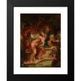 thumbnail image 2 of Eugène Delacroix 19x24 Black Modern Framed Museum Art Print Titled - Suzanne and the Old Men (1854-1855), 2 of 5