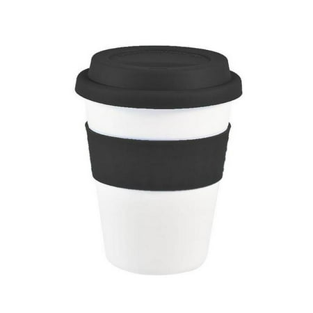 

Anti-fall 400ml Coffee Cups Plastic Water Cup With Silicone Lid Reusable Tea Coffee Cup Drinkware Outdoor Travel Mouthwash