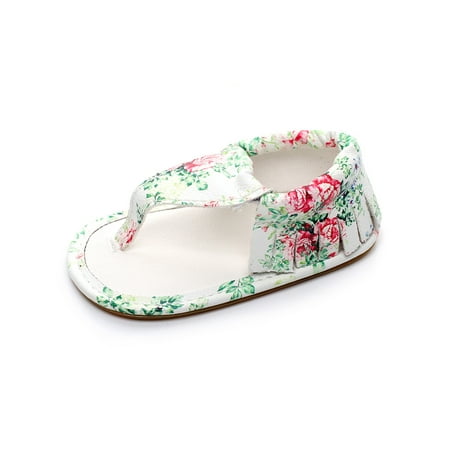 

Daeful Kids Roman Style Tassel Vintage Flats Summer Soft Thongs Gladiator Sandal Cute Toddler Shoes