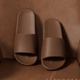 thumbnail image 4 of YOUYEDIAN House Womens Slippers Summer Indoor Shoes Fashion Comfy Sandals Beach Slides (Brown), 4 of 9