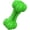 Green, variant on Squeaky Dog Chew Toy, Tough Durable Natural Rubber Bone with Toothbrush, Indestructible for Aggressive Chewers Large Medium Breed Teeth Cleaning