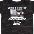 thumbnail image 4 of Inktastic When I Grow Up I Want to Be a Firefighter Like My Aunt Boys or Girls Baby Bodysuit, 4 of 5