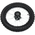 thumbnail image 6 of Miumaeov 12" Rear Wheel Rim 80/100-12+14"Front Wheel Rim 60/100-14 Tire For Dirt Pit Bike, 6 of 9