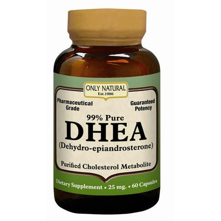 Only Natural - DHEA Cholesterol Metabolite 99% Pure 10 mg. - 60 Capsules
