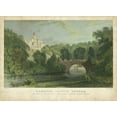 thumbnail image 2 of Allom, T. 32x24 White Modern Wood Framed Museum Art Print Titled - Lambton Castle, 2 of 4