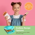 thumbnail image 4 of Babycakes - Mini máquina de palillos para gofres de Select Brands – Mini máquina para desayunar – Cuenta con revestimiento antiadherente y pies antideslizantes – Aparato de cocina – Hace 4 unidades, 4 of 5