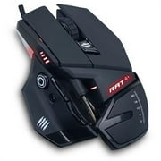 Mad Catz MDCMR03MCAMBL00 RAT 4 Plus Optical Gaming Mouse, Black