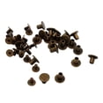 thumbnail image 5 of 20x Screws Assorted , Nail Rivet Button, Screw Posts Metal Accessories for DIY Leather Bookbinding Flat Head, 5 of 6