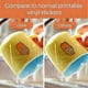thumbnail image 4 of Sublimation Vinyl 100 Pcs Sublimation Sticker Glossy White 8.5 Inch X 11 Inch Sticker Paper For Inkjet Printer, 4 of 5