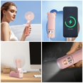 thumbnail image 4 of Ventilador portátil de mano Dosododa 3 en 1 con linterna y banco de energía, 4 of 8