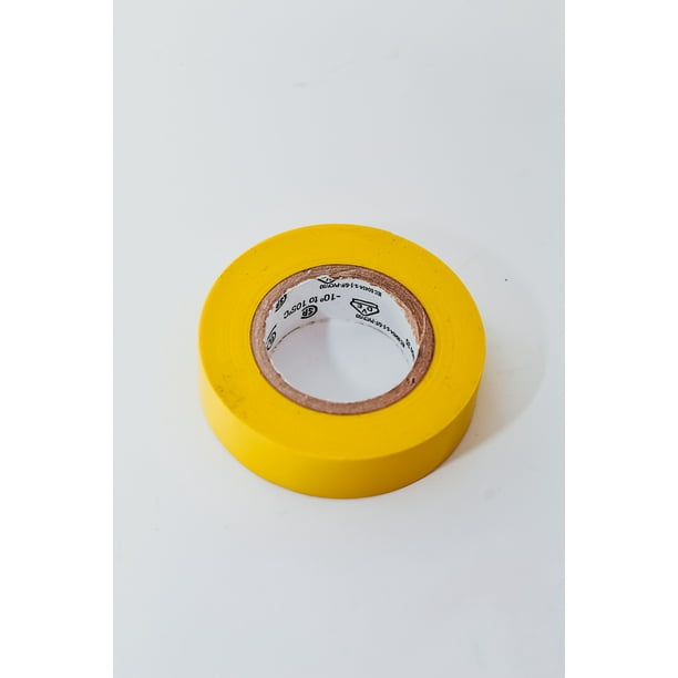 3M Scotch 35 Vinyl Yellow Electrical Tape 1/2" x 20' 10 Pack