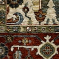 thumbnail image 5 of Oriental Weavers Aberdeen Area Rug - 144D1 - 7'10" x 10'10" - in Ivory/ Red - Vintage Inspired, Stain Resistant, Family and Pet Friendly , Dining, Living Room Rug, 5 of 10