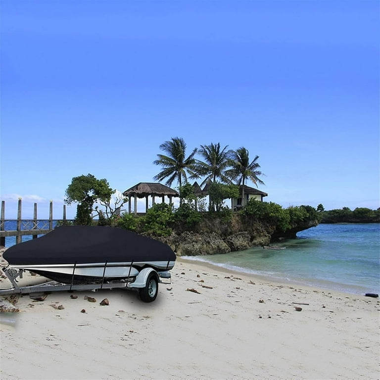 Free Shipping! Teblint Waterproof Boat Cover, 17-19 ft Trailerable